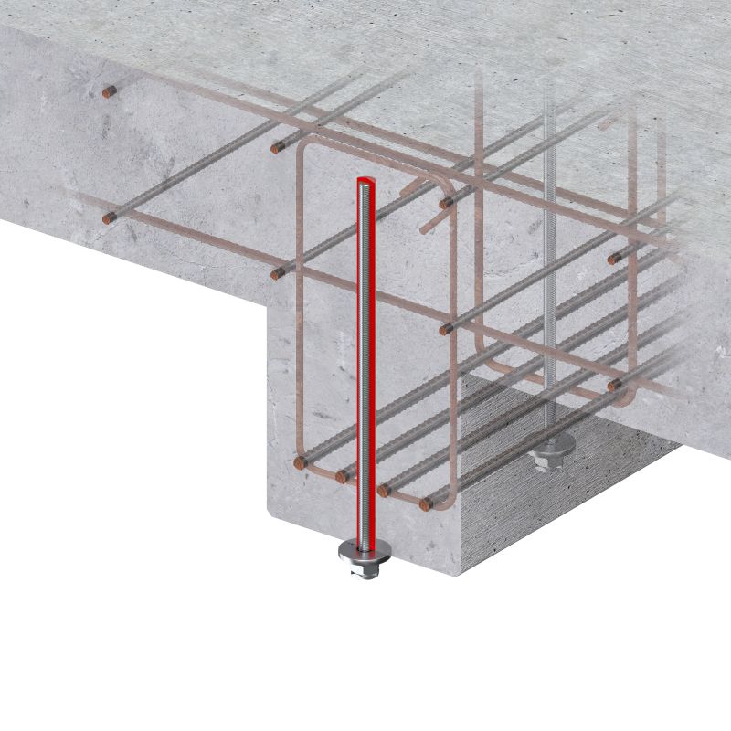 HIT-Shear strengthening kit Structural strengthening kit for shear deficient concrete, including HIT-RE 500 V4 epoxy mortar and installation instructions Applications 1