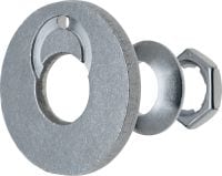 Filling washer (hot-dip galvanized) Hot-dip galvanized set for filling the annular gap in mechanical and chemical anchors