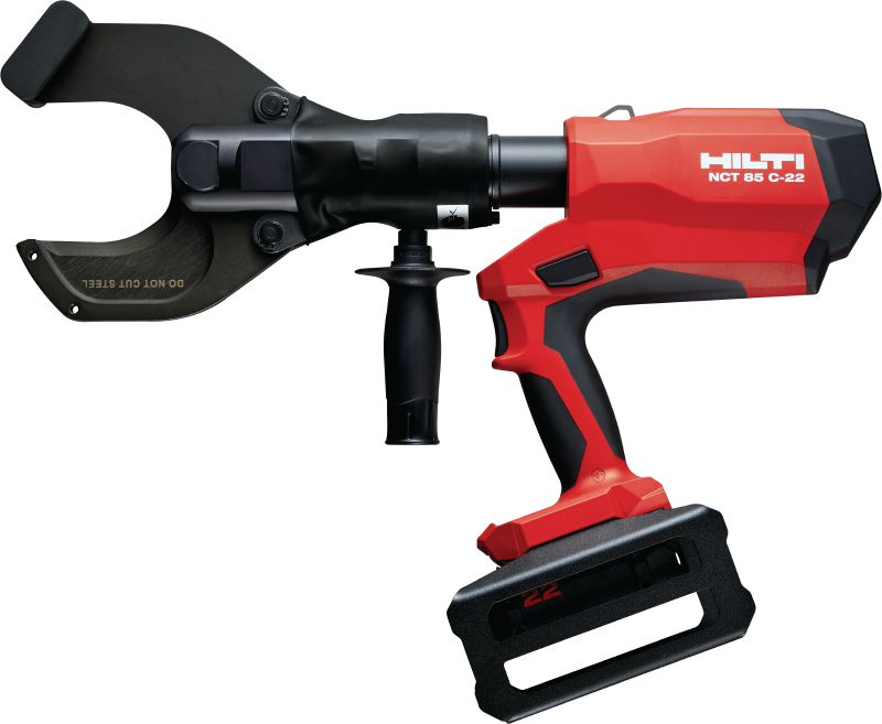 NCT 85 C-22 Copper/Aluminum cordless cable cutter Cordless pistol-grip cutter for copper and aluminium cables up to 3.2 │ 80 mm (Nuron battery platform)