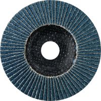 AF-D FT SPX Flap disc Ultimate fibre-backed flat flap discs for rough to fine grinding of stainless steel, steel and other metals