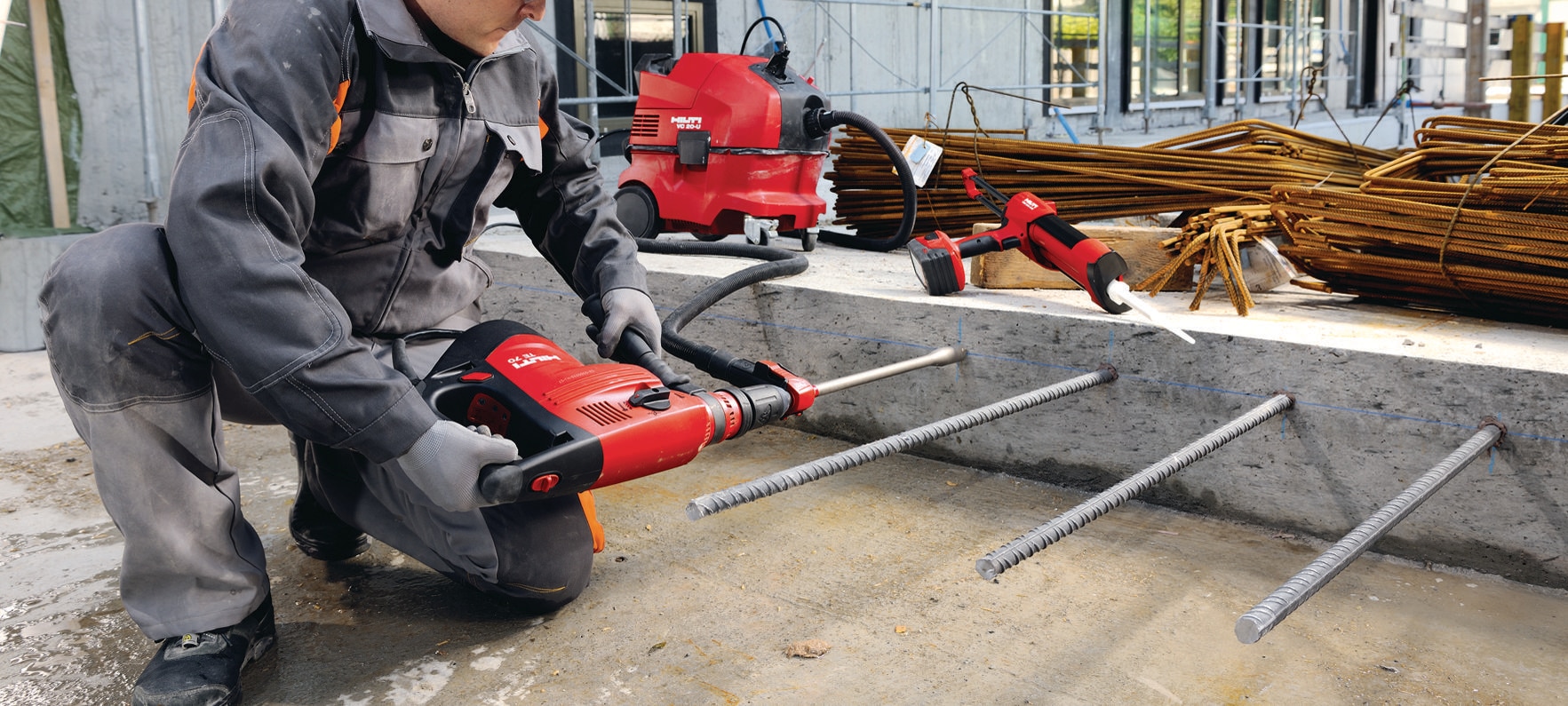 TE-YD (SDS Max) Metric hammer drill bit 