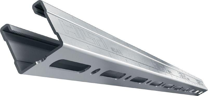 MQ-41-L C-Channel profile Galvanised C-Channel profile for medium-duty applications