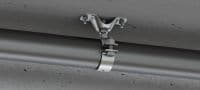 MFP-CSL fixed point compact Galvanised compact fixed point for extra light-duty applications up to 2 kN Applications 1