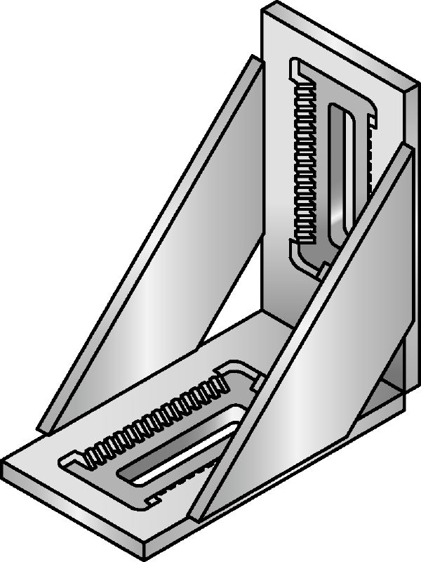 MIC-BA /H Connector Ultimate hot-dip galvanised (HDG) connectors offering highest versatility within the MI modular system