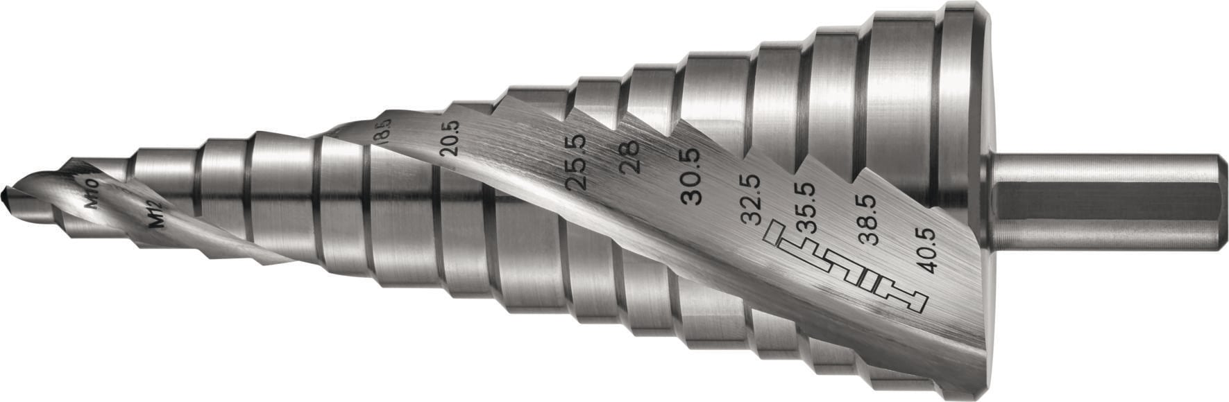 Step down on sale drill bit