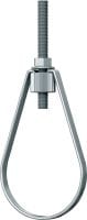 MP-SPN sprinkler pipe hanger Galvanised sprinkler loop hanger with VdS, FM and UL approvals for fire sprinkler applications