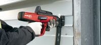 DX 76 Powder-actuated tool Semi-automatic, high-productivity, powder-actuated nailer for fastening metal decks Applications 1