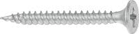 S-DS 01 Z Sharp-point drywall screws Single drywall screw (zinc-plated) for fastening plasterboard to metal