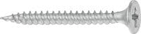 S-DS 01 Z Sharp-point drywall screws Single zinc-plated drywall screw with increased corrosion resistance and driving speed for fastening drywall boards to metal