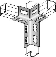 MQV-3D-R Channel connector Stainless steel (A4) channel connector for three-dimensional structures