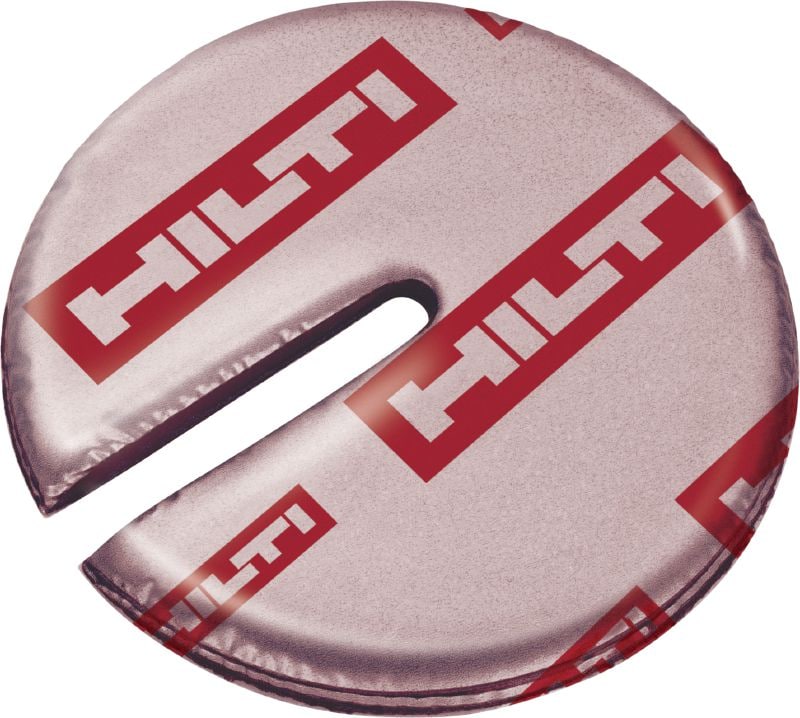 CFS-D 25 Firestop cable disc Self-adhesive discs of firestop putty for single cables, conduits and bundles in openings up to 25 mm