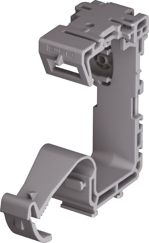 X-ECH MX (02) cable holder Plastic bunched cable holder optimised for collated nails and compatible with a wide variety of fastening methods and base materials