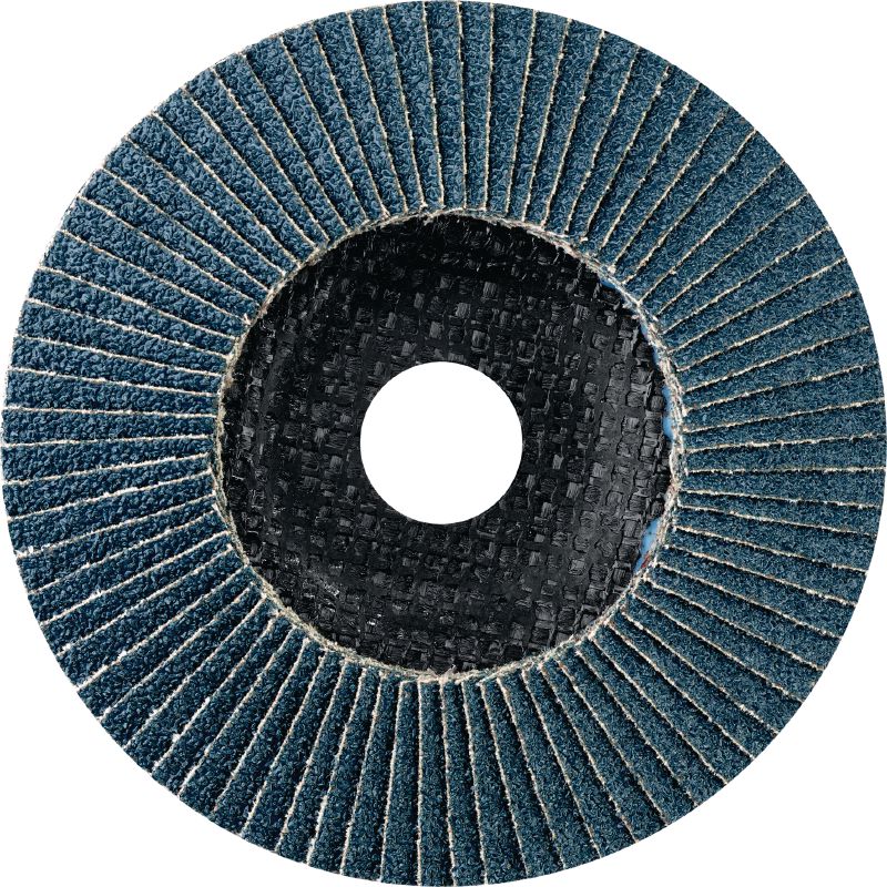 AF-D SPX Convex flap disc Ultimate fibre-backed convex flap discs for rough to fine grinding of stainless steel, steel and other metals