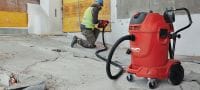 VC 60M-X M-Class dust extractor Very powerful dust extractor for connection with power tools and jobsite clean ups (wet & dry), 60l tank Applications 5