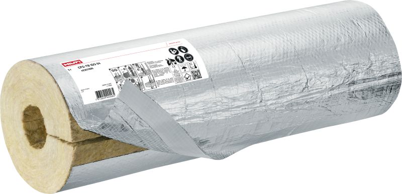CP 645 firestop insulated sleeve Ready-to-use firestop sleeve made of mineral wool with intumescent additives