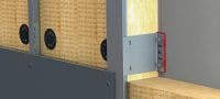 FOX VI L Bracket Versatile wall bracket for installing ventilated façade substructures Applications 7