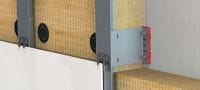 FOX VI L Bracket Versatile wall bracket for installing ventilated façade substructures Applications 11