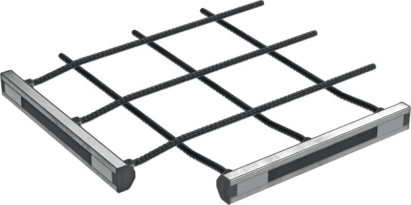 HAC-V Front-of-slab reinforcing bar channel cast-in anchor channels for front-of-slab applications