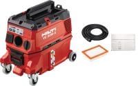 VC 20M-X M-Class dust extractor Powerful dust extractor for connection with power tools and jobsite clean ups (wet & dry), 15l tank