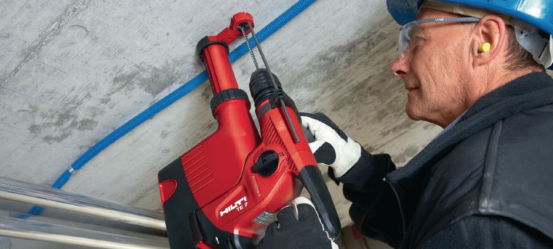 TE 7 Rotary hammer Compact and light-weight D-grip SDS Plus (TE-C) rotary hammer Applications 1