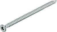 S-WCF-Z Structural timber screw, countersunk head with full thread Timber screw with countersunk head and full thread for more load bearing in structural wood and an attractive finish
