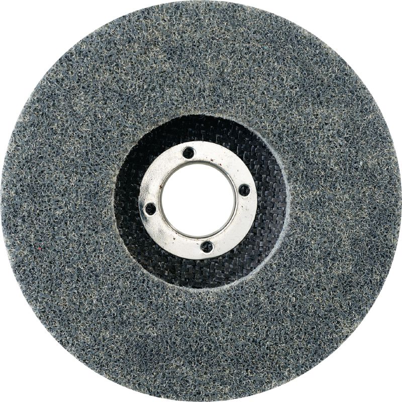 AN-D SPX Non-woven discs with backing Ultimate non-woven grinding discs with fibre backing (Type 27) for finishing stainless steel, aluminium and other metals