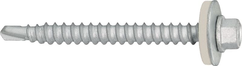 S-MDW61C Self-drilling metal screws Self-drilling screw (duplex coated carbon steel) with washer for fastening steel and aluminium to wood