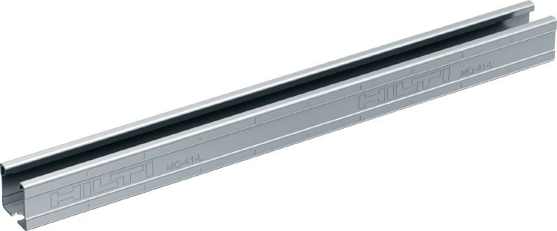 MQ-41-L C-Channel profile Galvanised C-Channel profile for medium-duty applications