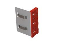 MFT-VSI L Brackets Large stainless steel brackets with pre-mounted isolator for installing ventilated façades on buildings with high thermal efficiency and fire compliance requirements