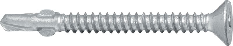 S-WD 11C Wing-tip self-drilling screws Single exterior wing-tip wood screw (coated) for fastening wood to metal