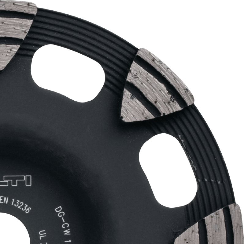 SP Universal diamond cup wheel (for DG 150) Premium diamond cup wheel for the DG 150 diamond grinder – for faster grinding of concrete, screed and natural stone