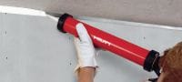 CFS-S ACR Firestop acrylic sealant Universal caulk, providing a flexible firestop seal for construction joints and through penetrations Applications 1