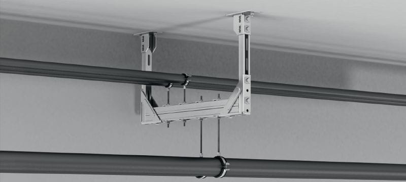 MQN-B channel connector Ultimate galvanised channel connector – fire-tested according to ETA Applications 1