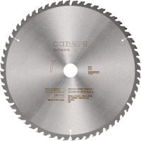 Wood fine finish Mitre Saw blade Ultimate wood fine finish Mitre Saw blade (12 | 305mm) with carbide teeth, for precise and clean cuts in wooden beams with our SM 60-22 cordless Mitre Saw