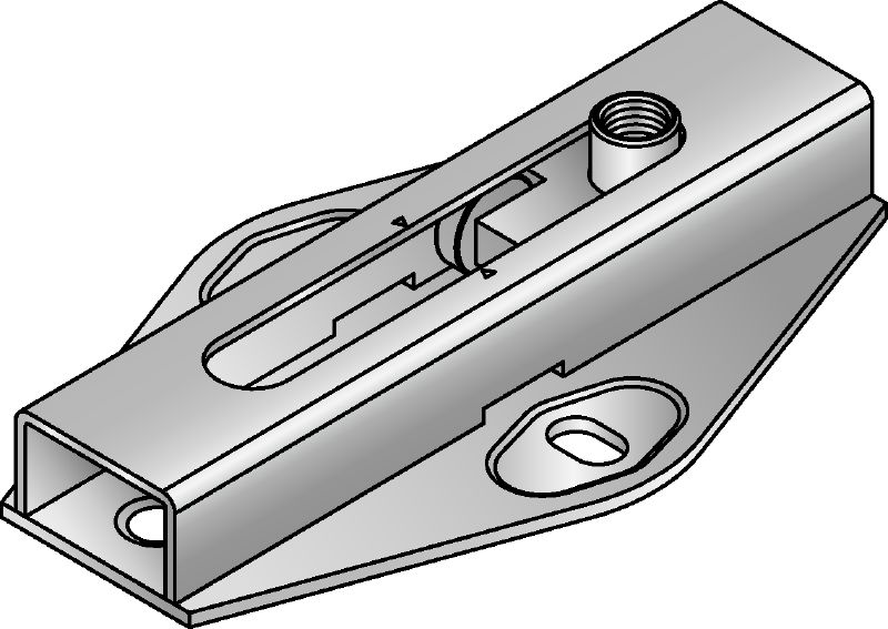 MRG 4,0 Premium galvanised roll connector for heavy-duty heating and refrigeration applications
