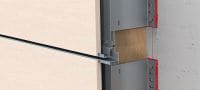 FOX VI L Bracket Versatile wall bracket for installing ventilated façade substructures Applications 5