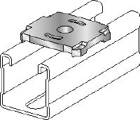 MQZ-L-F Hot-dip galvanised (HDG) bored plate for trapeze assembly and anchoring