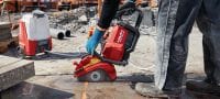 DSH 700-22 battery cut-off saw (rear handle) heavy-duty, rear-handle battery-powered cut-off saw for concrete, metal and masonry (Nuron battery platform) Applications 6