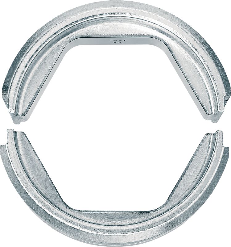 12T DIN dies for aluminium 12-Ton DIN dies for aluminium lugs and connectors up to 300 mm²