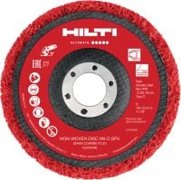 AN-D SPX Non-woven discs with backing Ultimate non-woven grinding discs with fibre backing (Type 27) for finishing stainless steel, aluminium and other metals