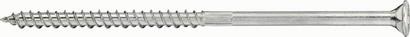 S-WCP-Z Structural timber screw, countersunk head with partial thread Timber screw with countersunk head and partial thread offers secure and convenient fastening in wood with an attractive finish