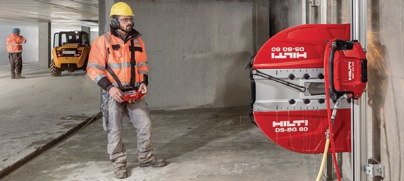 SPX MCS Equidist Wall Saw Blade - Silent (60H: fits on Hilti and Husqvarna®) Ultimate wall saw blade (15 kW) for high speed, a longer lifetime and noise reduction (60H arbor fits on Hilti and Husqvarna® wall saws) Applications 1