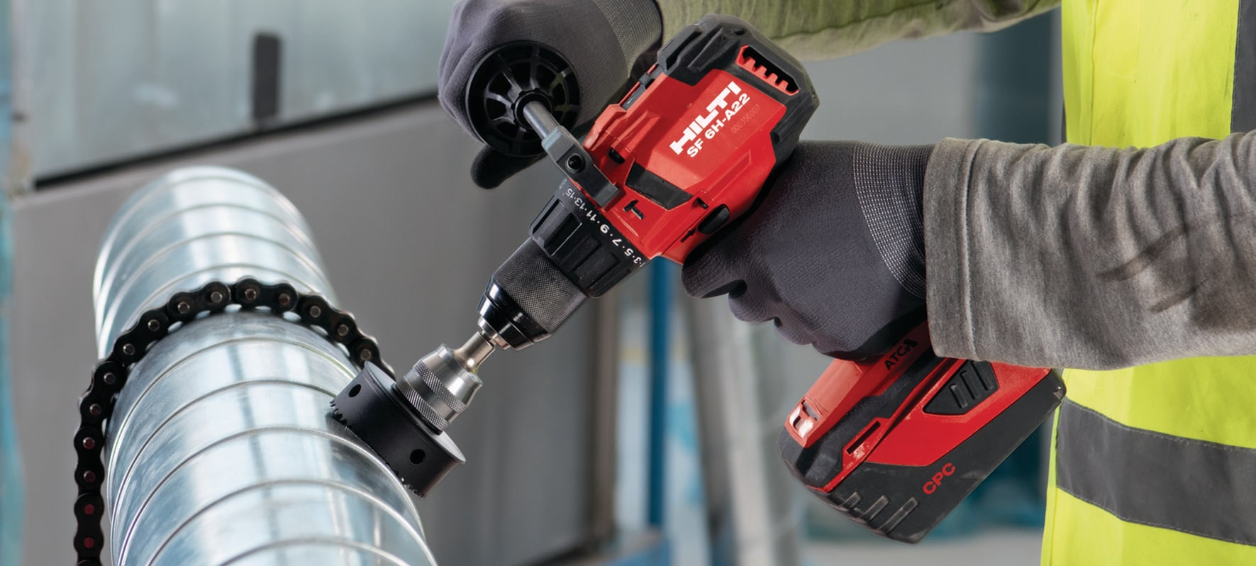 Hilti hole best sale saw
