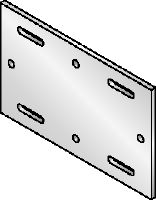 MIQB-S Baseplate Hot-dip galvanised (HDG) baseplate for fastening MIQ girders to steel