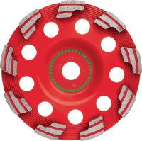 SPX Abrasive Diamond Cup-Wheel (For DG/DGH 150) Ultimate diamond cup wheel for the DG/DGH 150 diamond grinder – for grinding green and abrasive concrete