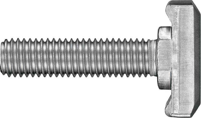 HBC Notched T-bolt Notched T-bolts for use with HAC-C(-P) channels