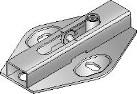 MRG 2,0 roll connector Galvanised roll connector for medium-duty heating and refrigeration applications