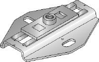 MSG-L 1,2 slide connector Galvanised slide connector for light-duty heating and refrigeration applications