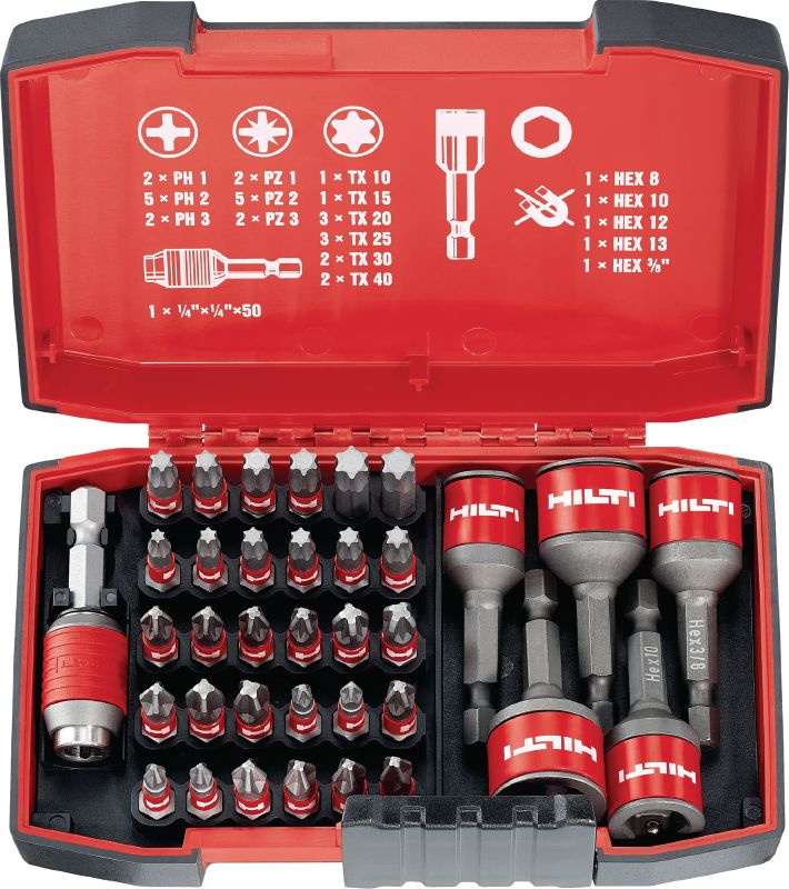 S-BS (S) Screwdriver bit sets - Bits and sockets - Hilti GB