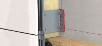FOX VI L Bracket Versatile wall bracket for installing ventilated façade substructures Applications 13